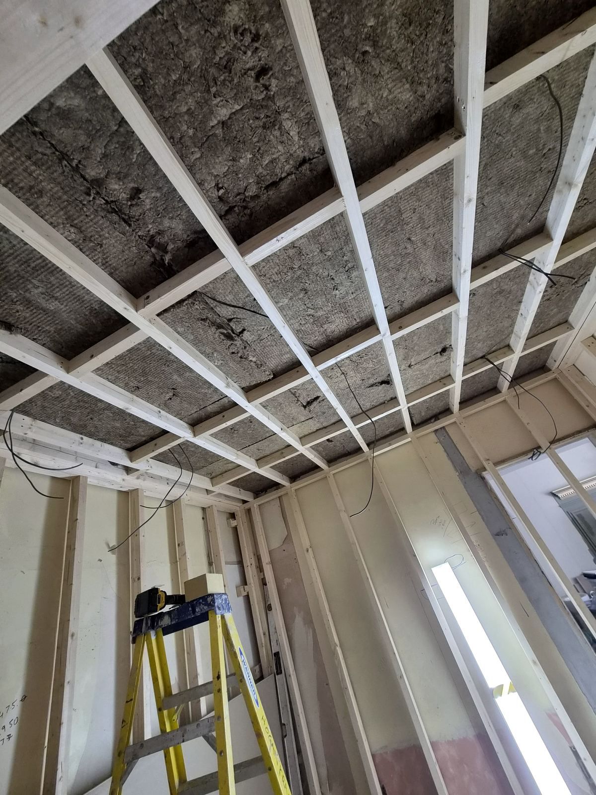 New ceiling battens