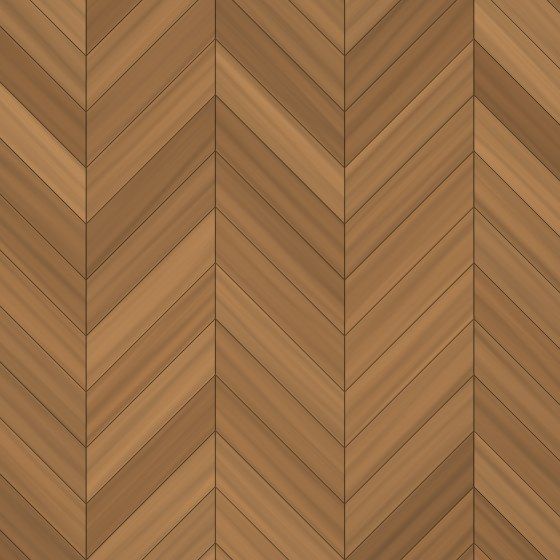 Chevron LVT layout